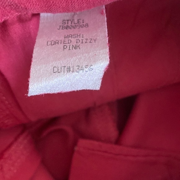 NWOT J Brand Coated Dizzy Pink Alana High Rise Crop Skinny Jeans Size 25 - Picture 7 of 8